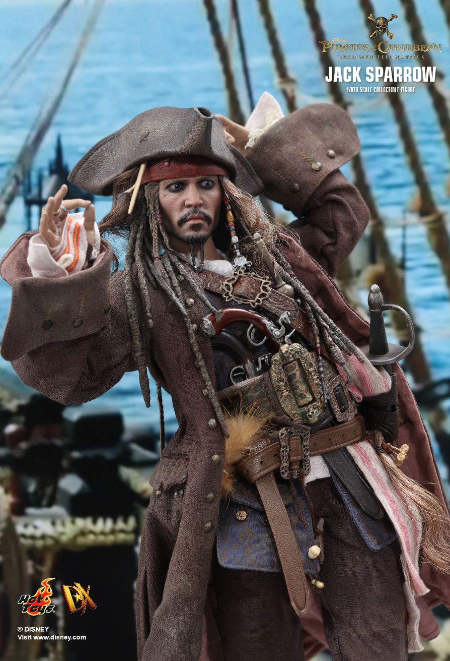 Pirates of the Caribbean Jack Sparrow Dead Men Tell No Tales Costume Kit