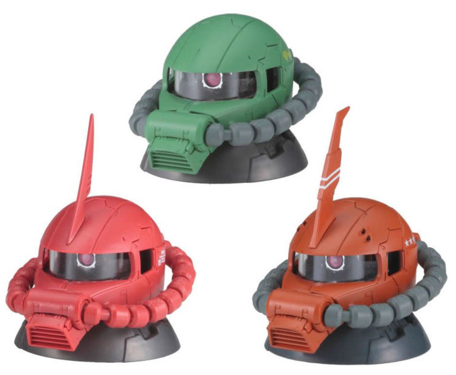 Bandai Gundam Exceed Model Zaku Head 2 Collection Gashapon Blue Japanese Anime Apvalus Gundam Bandai Gundam Exceed Model Zaku Head 2 Collection Gashapon Blue Japanese Anime Apvalus Gundam