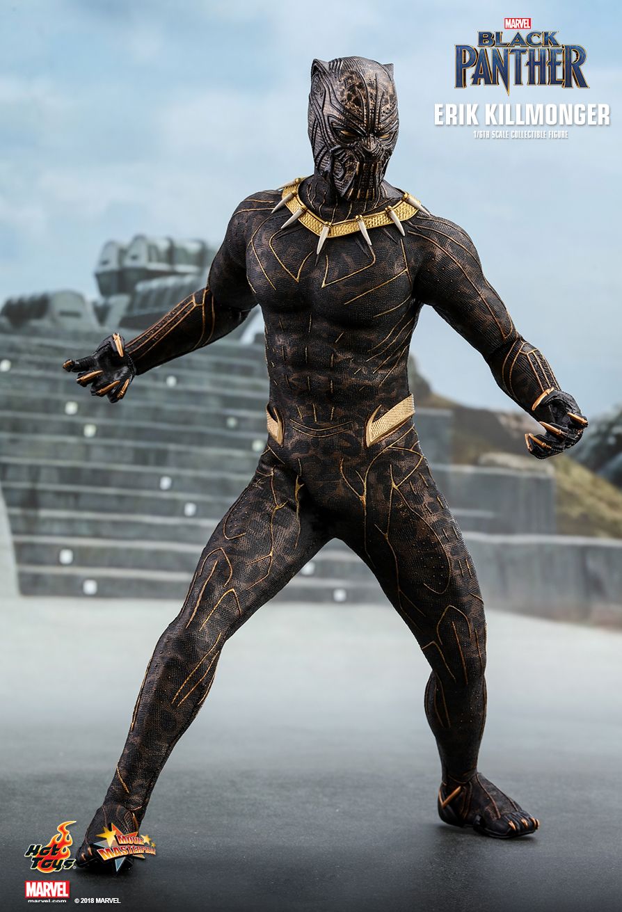 1x Black Panther Domez Erik Killmonger Costume Jaune 2" collectible mini figure 1x Black Panther Domez Erik Killmonger Costume Jaune 2" collectible mini figure